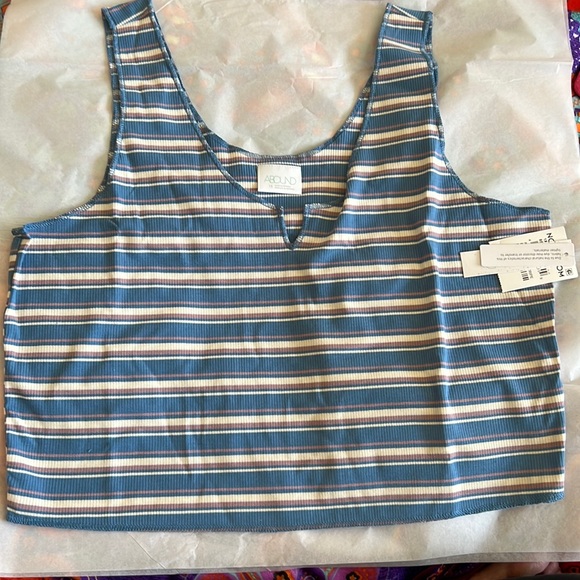 🔥Abound plus size ribbed tank top - Picture 2 of 4